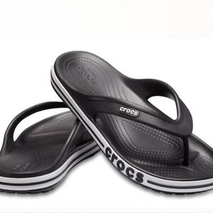 CROCS Bayaband Flip-Flop Sandal- Black